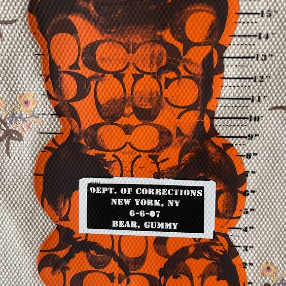 COACH Large Wristlet 30 Vandal Gummy - Picture 3 of 6